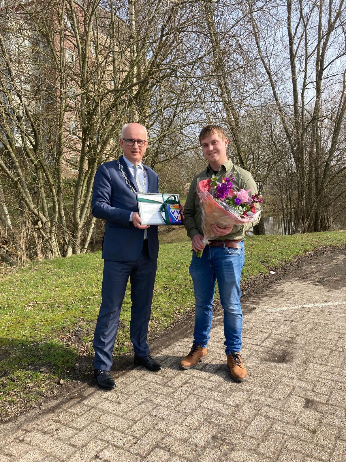 Foto eerste Kievitsei