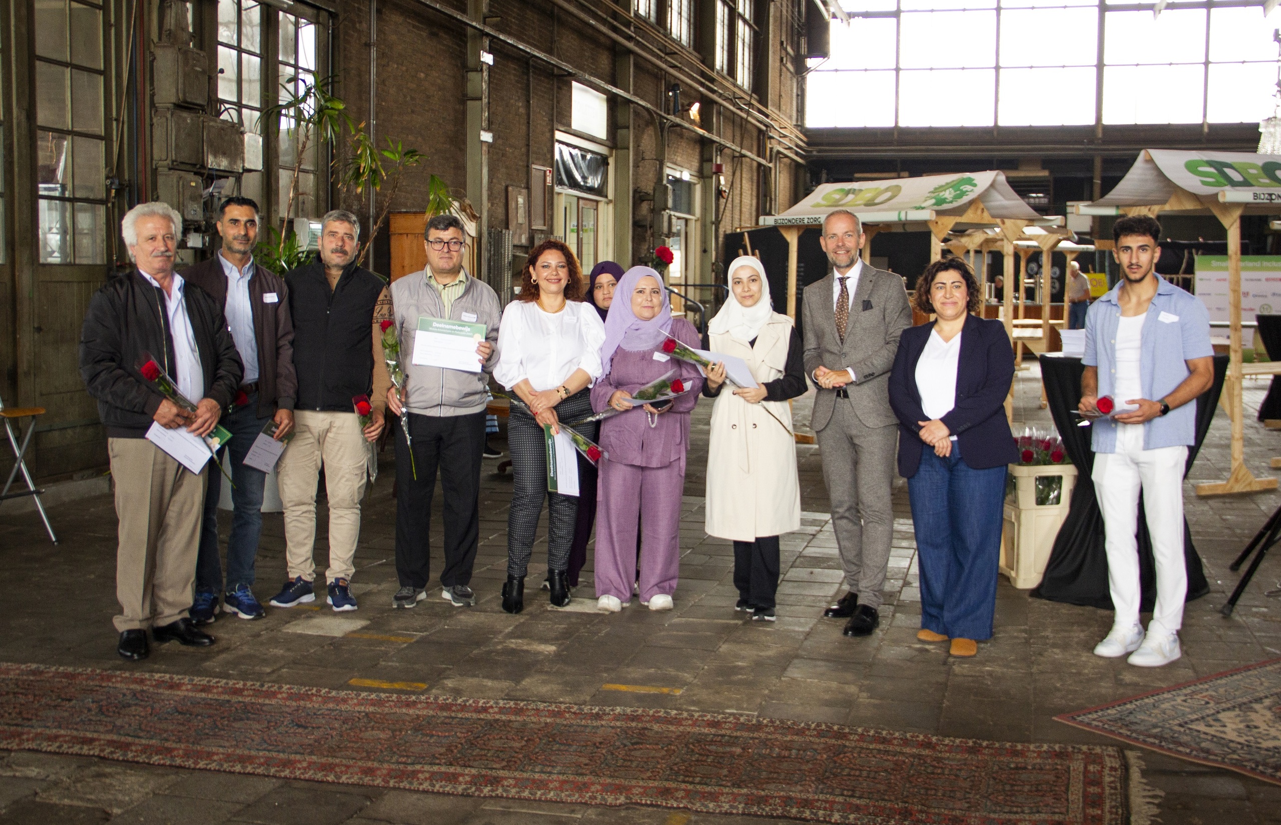 Uitreiking MAP met wethouder Pieter van der Zwan