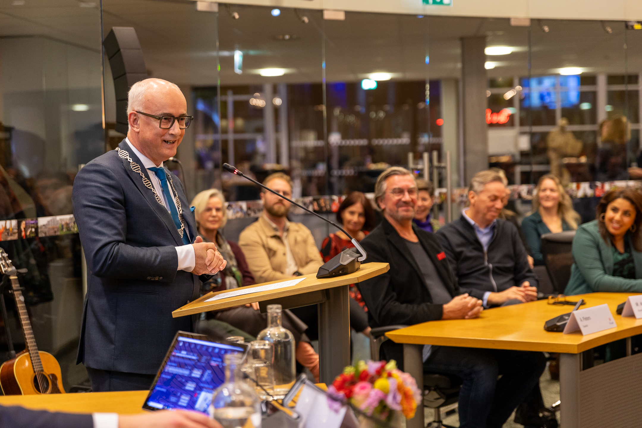 Installatie Fred Veenstra 19-11-24 &copy; Sieta Stel Fotografie