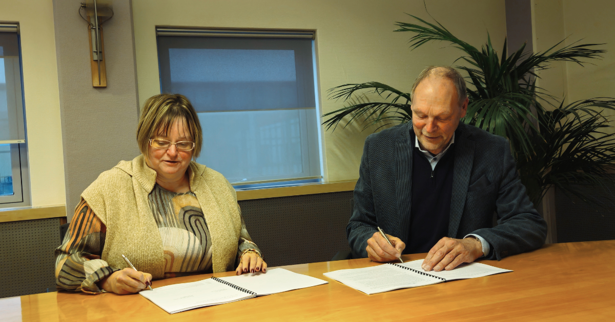 Caparis ondertekening